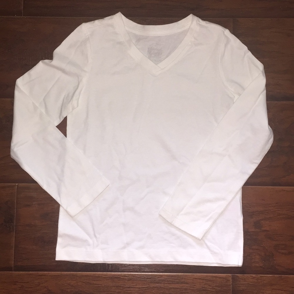 EUC - Faded Glory White Shirt